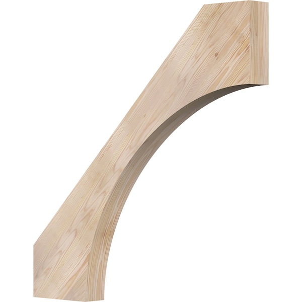 Ekena Millwork 3 1/2"W x 36"D x 36"H Westlake Smooth Knee Brace, Douglas Fir BRC04X36X36WTL00SDF - main